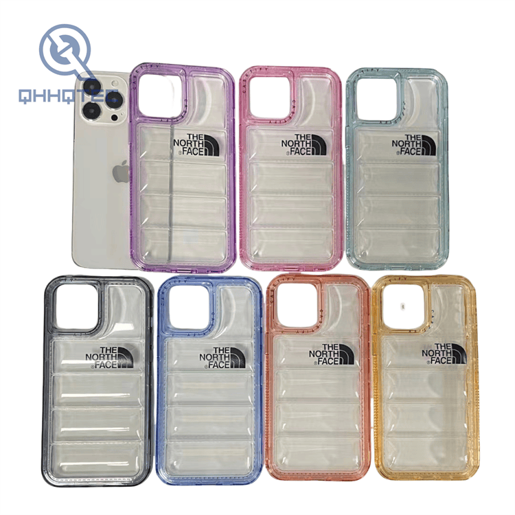 down jacket transparent 3 in 1 phone cases for iphone