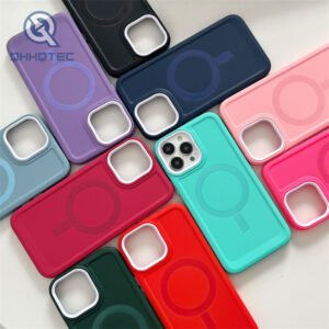 2 in 1 magnetic phone case for iphone 15