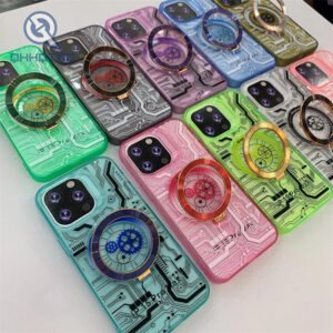 bright colored painted phone case for iphone 13 pro