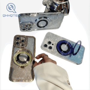 6d shining glitter with magsafe phone cases for iphone