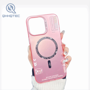 color printing magnetic charging iphone pretty hard cases