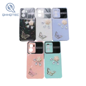 butterfly diamond pearl glitter phone cases for samsung