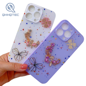two butterfly knot diamond blossom phone cases for iphone
