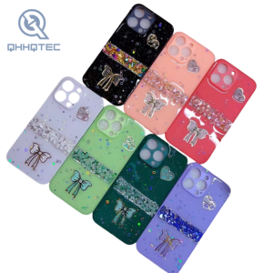 diamonds ornament jelly colorful women protection cover