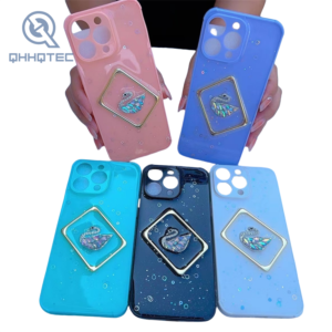 rectangle with gold trim swan