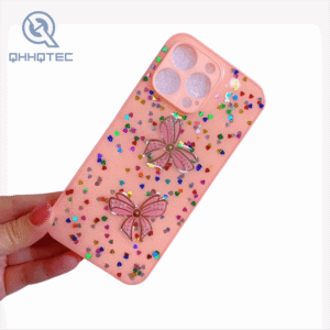 two bow tie dripping sequin case for iphone series