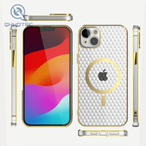 ice diamond electroplated phone case for iphone12