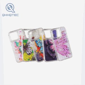stereoscopic vision butterflies theme painting dripping cases