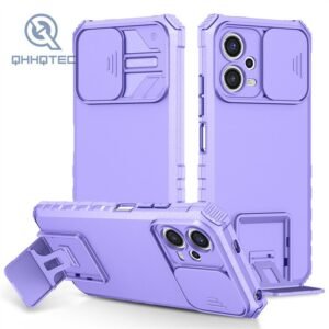 hybrid 2 in 1 armor bracket phone cases for redmi