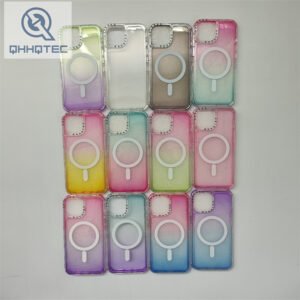 three in one magnetic phone case for iphone 15