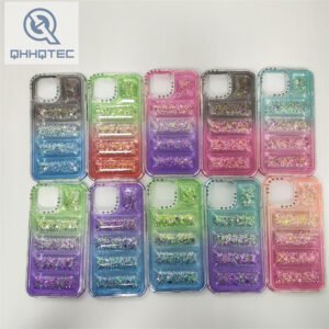 gradient blue purple phone case for iphone 14 pro