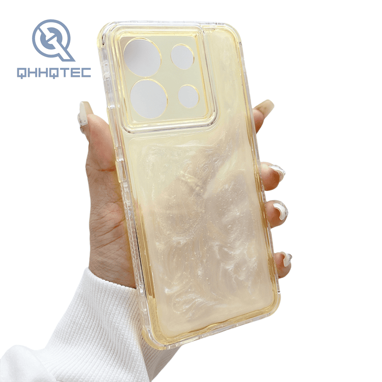 dyed glue transparen protection cover for xiaomi