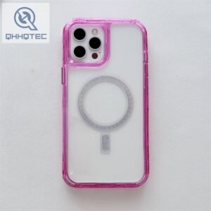 three in one color border phone case