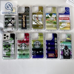 fashion logo patterns phone case for iphone