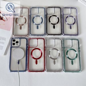 cd texture magnetic phone cases for iphone