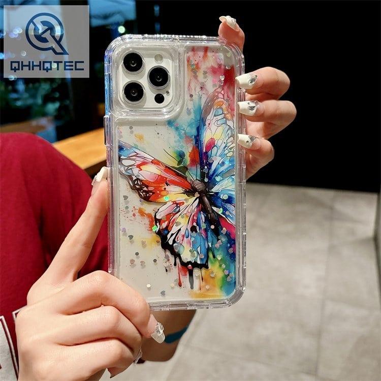 painted epoxy phone case for iphone