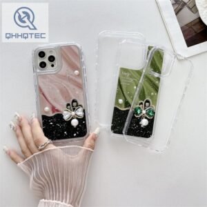 colored painting and adhesive technology phone case