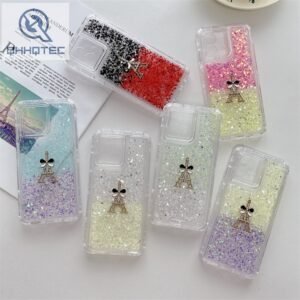 swan iffel tower two colors phone case