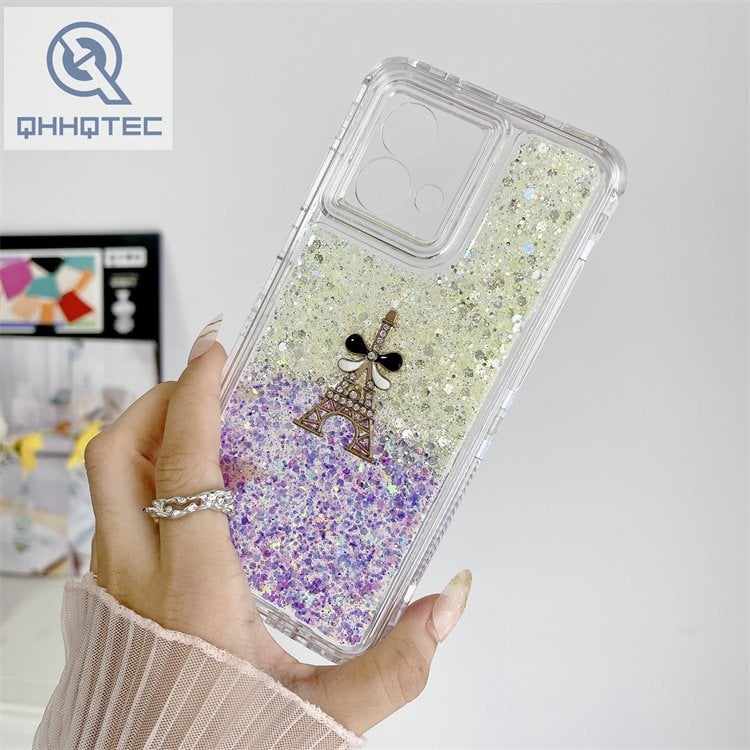 swan iffel tower two colors phone case