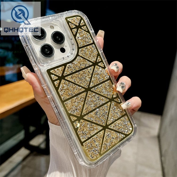 hot diamond patches beautiful phone case