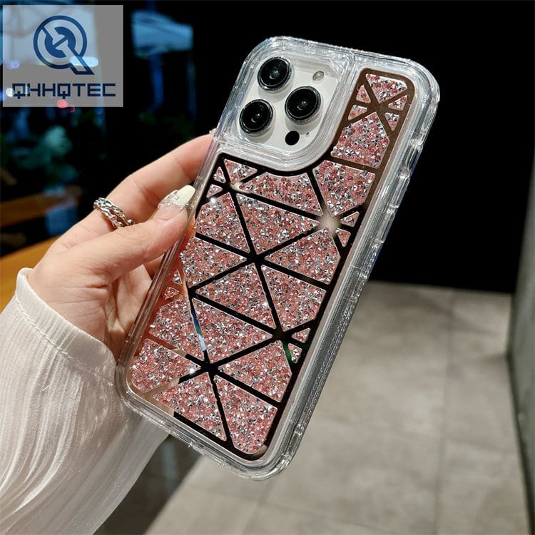 hot diamond patches beautiful phone case