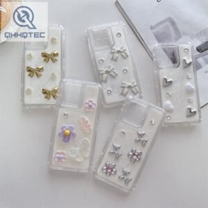 hot diamond patches beautiful 3 in 1 phone case (复制)