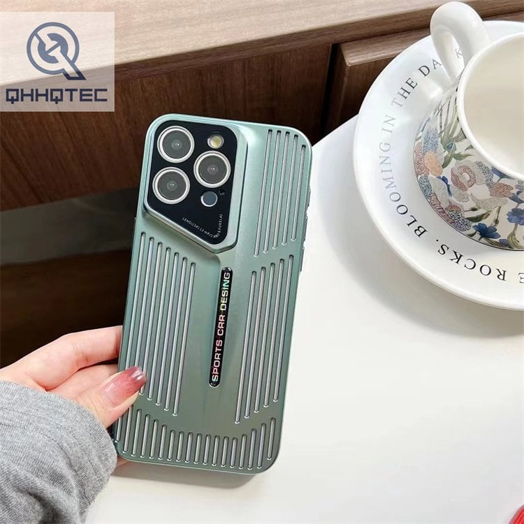 pu electroplate design cool style phone case