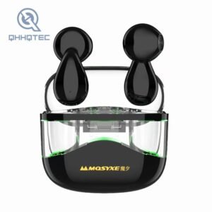transparent design bluetooth earphones