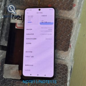 lcd for note11 note11s