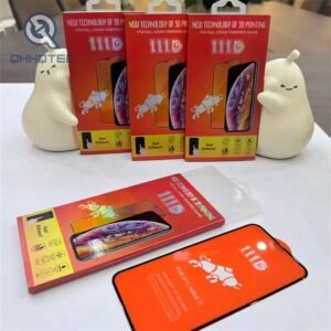 111d high aluminum large arc cell phone protector glass material