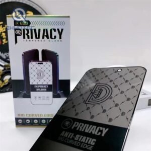 anti static screen printed glass cell phone protection film