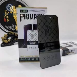 anti static screen printed glass cell phone protection film