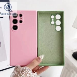 silicone material phone case for samsung android