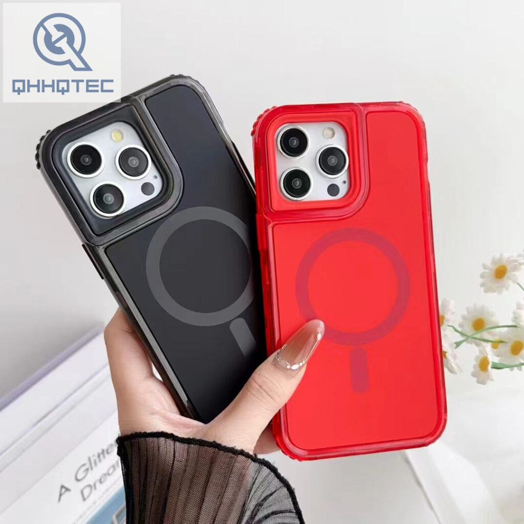 magsafe 3 in 1 pure color phone case