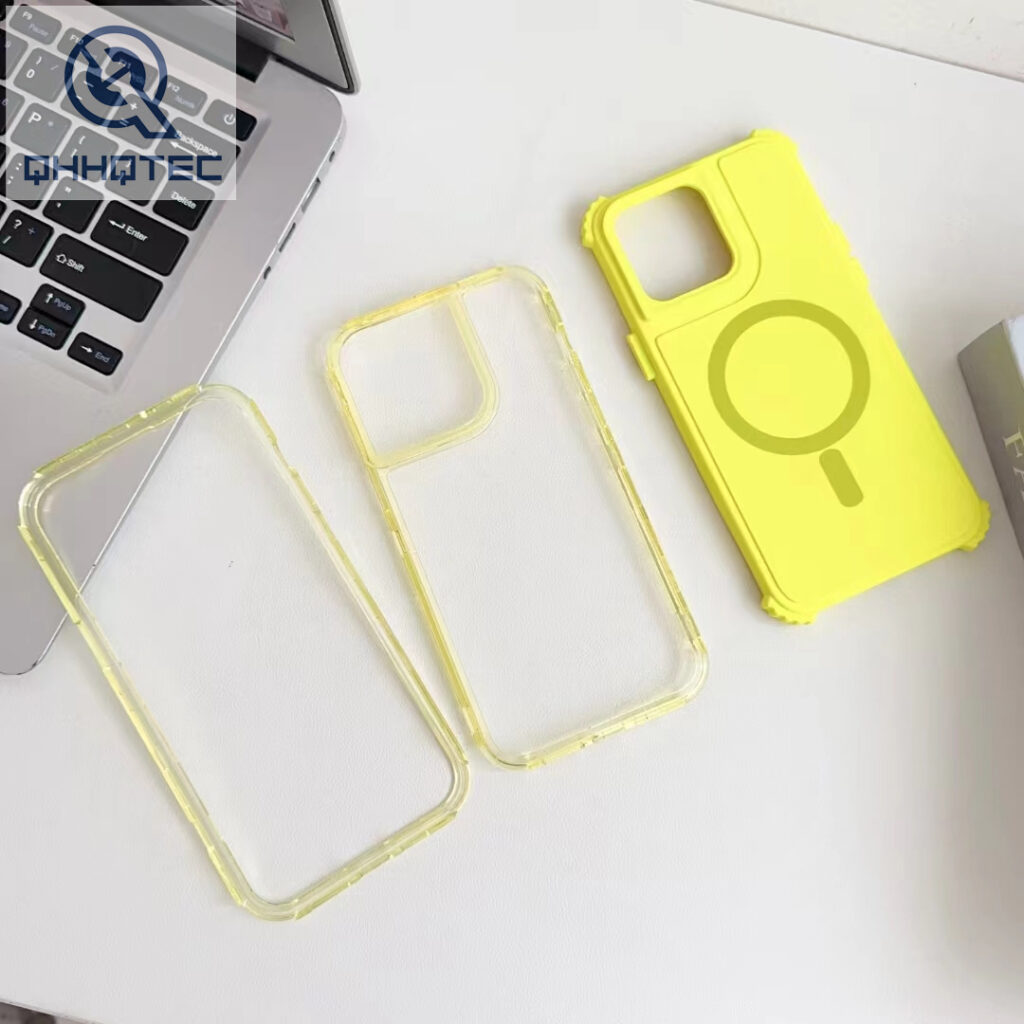 magsafe 3 in 1 pure color phone case