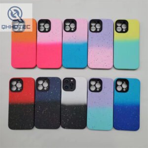 colorful patterns with cute decoration glitter case (复制)