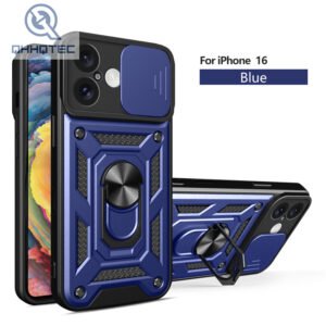 mechanical style iphone 16 case with bracket