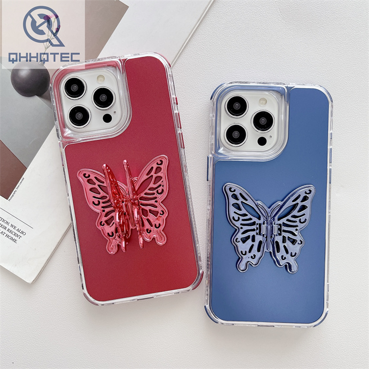 tpu+pc lens sliding window finger ring holder phone case (复制)