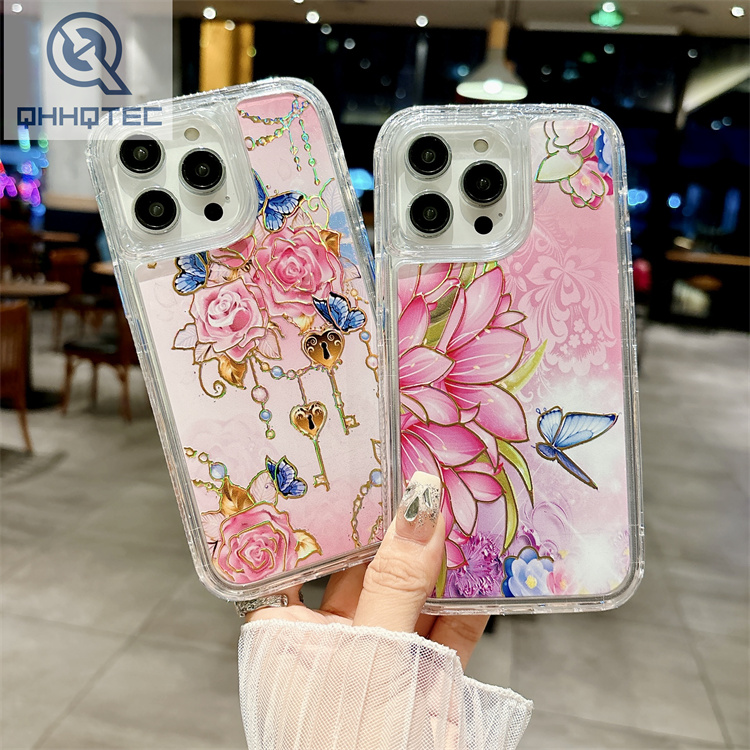 support magnetic charging phone case three in one design tpu+pc material (复制)