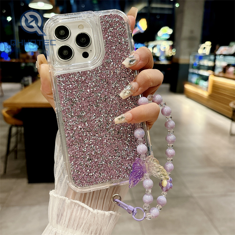 colorful 3 in 1 case with butterfly stand (复制)