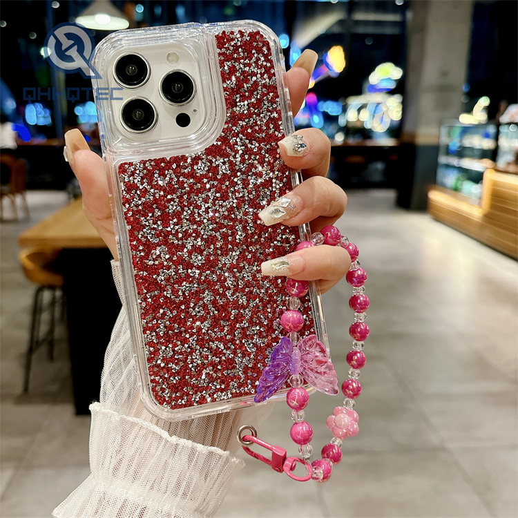 colorful 3 in 1 case with butterfly stand (复制)