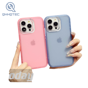 jelly color transparent 3 in 1 phone case