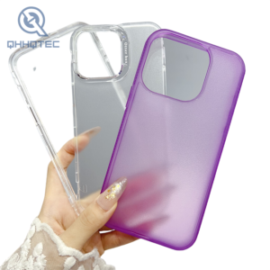 jelly color transparent 3 in 1 phone case (复制)