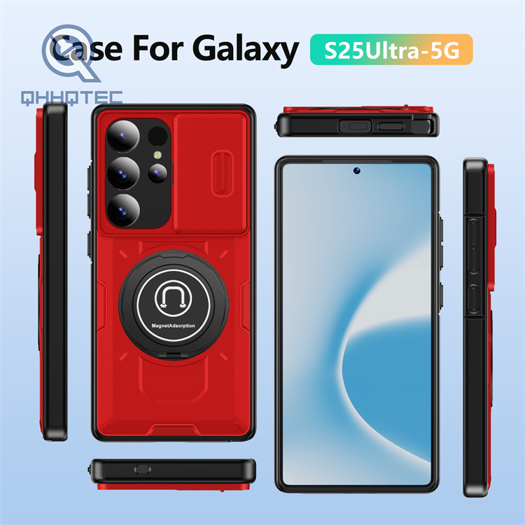 anti drop and shockproof magnetic mobile phone case s25 ultra