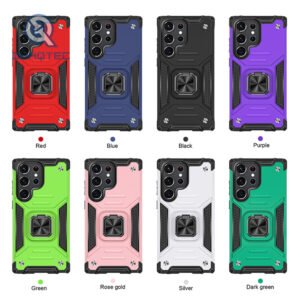 anti drop and shockproof good quality mobile phone case with stand for s25 ultra 5g