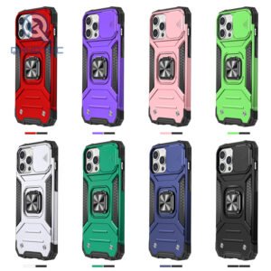 phone case with stand for drop proof and shockproof iphone 16 pro max