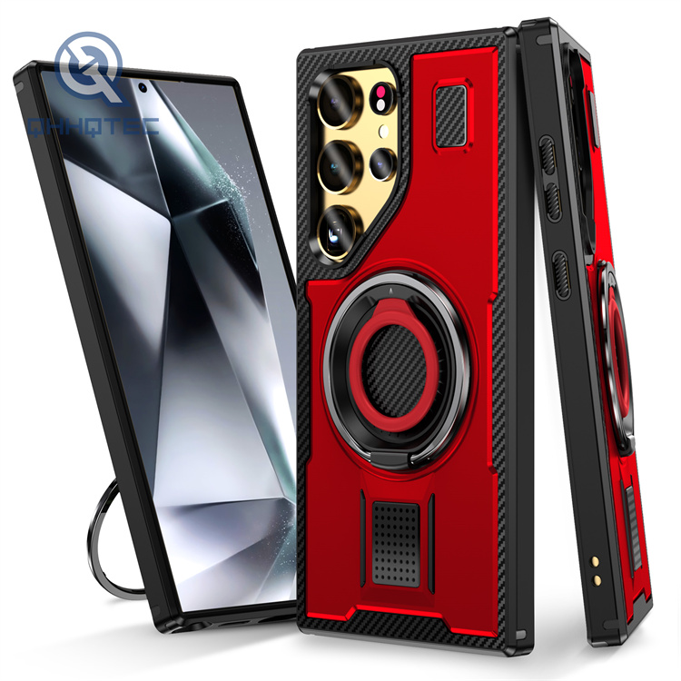 high end luxury phone case with stand s24 ultra