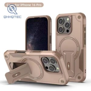 magnetic bracket cool phone case iphone 16 pro max
