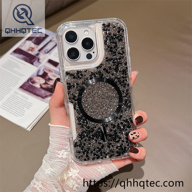 full glitter sequins 2 in 1 magsafe case