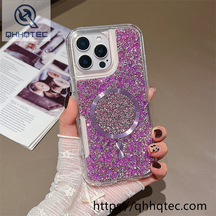 full glitter sequins 2 in 1 magsafe case
